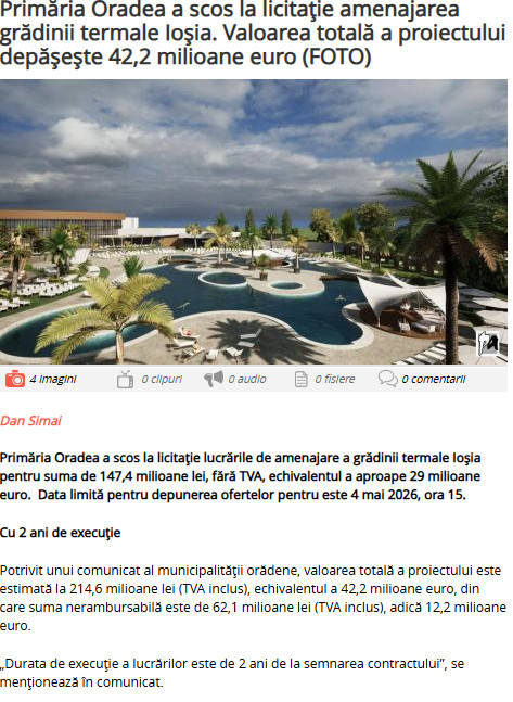 Oportunitate investitie | Garsoniera | Zona Iosia - Gradina Termala Iosia