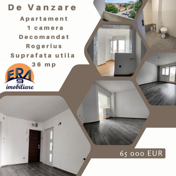 Apartament 1 camera, Rogerius, Str. Lacul Rosu